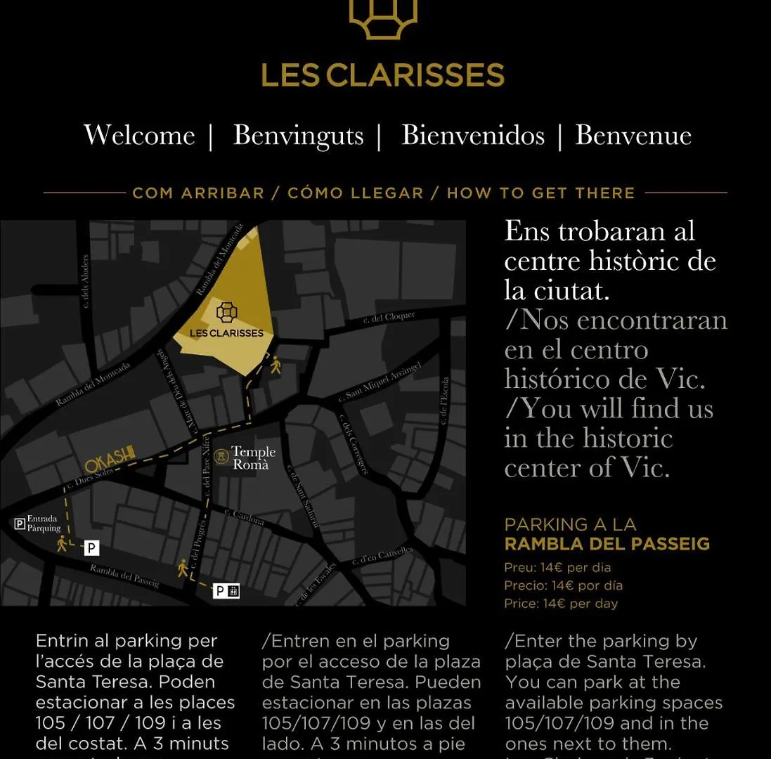 Les Clarisses Boutique Hotel Vic Spain